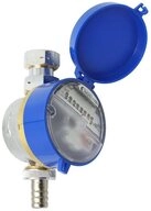 Wasserger&auml;te Kaltwasserz&auml;hler Zapfhahnz&auml;hler mit Einstrahlz&auml;hler 3/4" 80 mm ECO