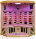 Dewello Infrarotkabine BRANDON 140 W&auml;rmekabine, bis zu 4 Personen, 6