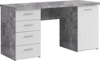 FORTE Schreibtisch Netta, Breite 145 cm, mit Schubladen
