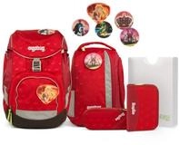 ergobag Schulrucksack Pack (6tlg., Schulrucksack, Sportrucksack, Federm&auml;ppchen,