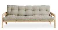 Karup Design Schlafsofa Grab, inkl. Futonmatratze - aus massivem Kieferholz, 130x190