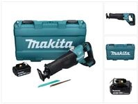 Makita Akku-Recipros&auml;ge DJR 187 F1K 18 V Brushless + 1x Akku 3,0 Ah + Koffer -...