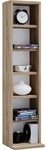 VCM Standregal Holz CD DVD Stand Aufbewahrung Deko Regal Elementa, 1-tlg.