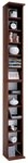 VCM Standregal Holz CD DVD Stand Aufbewahrung Deko Regal Bigol, 1-tlg.
