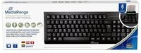 Mediarange Tastatur mit Chip Kartenleseger&auml;t mit Kabel Keyboard schwarz MROS115