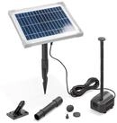 esotec Solarpumpe 5/250 Teichpumpen-Set 250l/h, 5Wp Solarmodul, Sprinklersatz 101909