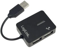 LogiLink USB-Verteiler LogiLink UA0139 USB-Hub 4 Port USB-A USB 2.0 480 MBit/s