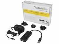 Startech.com USB-Verteiler STARTECH.COM USB 3.0 Hub 4 Port - mit Ladeanschluss -