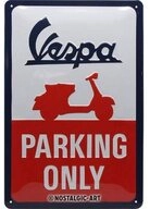 Nostalgic-Art Metallschild Blechschild 20 x 30cm - Vespa - Parking Only