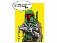Komar Poster Star Wars Classic Comic Quote Boba_Fett, Star Wars (1 St),...