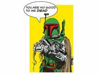 Komar Poster Star Wars Classic Comic Quote Boba_Fett, Star Wars (1 St),...