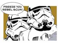 Komar Poster Star Wars Classic Comic Quote Stormtrooper, Star Wars (1 St),