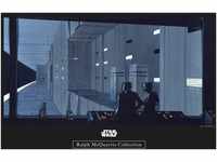 Komar Star Wars Classic RMQ Death Star Control 40x30cm