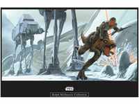 Komar Poster Star Wars Classic RMQ Hoth Battle Ground, Star Wars (1 St),