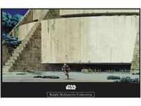 Komar Poster Star Wars Classic RMQ Yavin Temple, Star Wars (1 St), Kinderzimmer,