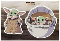 Komar Wandtattoo Star Wars The Child - Gr&ouml;&szlig;e 50 x 70 cm (2 St), selbstklebend,