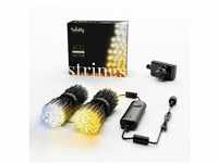 twinkly LED-Lichterkette STRINGS, 400 4,3mm LED AWW Weiß / Warmweiß, Kabel...