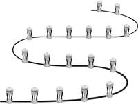 Ledvance LED Gartenleuchte Endura Garten 18 LED Flexk&ouml;pfe, LED fest integriert,