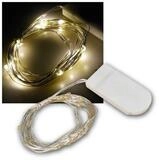 McShine LED-Lichterkette LED Draht-Lichterkette "Micro", 20 LEDs, warmwei&szlig;