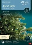 Lumineo LED-Lichterkette Lumineo Lichterb&uuml;ndel BUNCH LIGHTS 640 LED 1,9m warm...