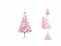 vidaXL Künstlicher Weihnachtsbaum mit LEDs & Kugeln Rosa 240cm (3077673)