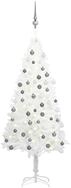 vidaXL K&uuml;nstlicher Weihnachtsbaum K&uuml;nstlicher Weihnachtsbaum mit Beleuchtung &