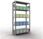 Schulte Regal Regal MULTIplus150 12740 Grund 2.000x1.000x400mm 5 B&ouml;den verzinkt