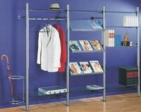 KERKMANN Garderobenst&auml;nder Kleiderb&uuml;gel arte Durchmesser 9mm Aluminium