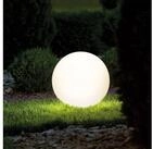 esotec LED Gartenleuchte Solar Leuchtkugel Siena D=50cm multicolor, USB,