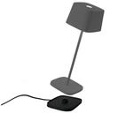 Zafferano LED Tischleuchte Ofelia Pro, LED fest integriert, Kaltwei&szlig;, Warmwei&szlig;, LED