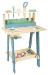 Small Foot Spielwerkbank Werkbank Nordic 11375, Holzwerkbank, ab 3 Jahre,
