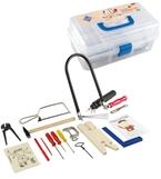 PETER BAUSCH PEBARO 641S - Laubs&auml;ge-Set mit Stahlwerkzeugen und Bohrmaschine,...