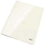 LEITZ Hefter Leitz 3001-00-01 Schnellhefter WOW A4 Karton perlwei&szlig;(P)