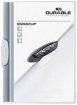 DURABLE Hefter Swingclip, mit Klemmfunktion, Format DIN A4, bis 30 Blatt