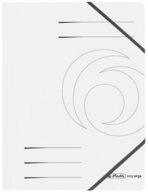 Herlitz Organisationsmappe herlitz 11159647 Eckspanner easyorga A4 Karton wei&szlig;