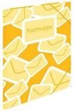 HERMA Organisationsmappe HERMA Postmappe mit Gummizug, DIN A4, PP, gelb