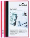 DURABLE Hefter Duraplus, Format DIN A4+, &uuml;berbreit mit Klarsicht- und...