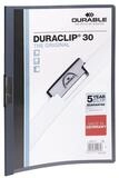 DURABLE Hefter Duraclip 30, mit Klemmfunktion, Format DIN A4, bis 30 Blatt