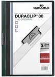 DURABLE Hefter Duraclip 30, mit Klemmfunktion, Format DIN A4, bis 30 Blatt