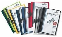 DURABLE Prospekth&uuml;lle 25 Klemmhefter DURACLIP dunkelgr&uuml;n