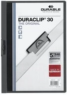 DURABLE Hefter 25 Klemmmappen Businessmappe DURACLIP&reg; 30 - anthrazit