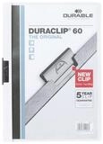 DURABLE Hefter Duraclip 60, mit Klemmfunktion, Format DIN A4, bis 60 Blatt
