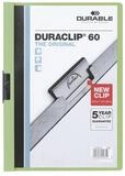 DURABLE Hefter Duraclip 60, mit Klemmfunktion, Format DIN A4, bis 60 Blatt
