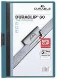 DURABLE Hefter Duraclip 60, mit Klemmfunktion, Format DIN A4, bis 60 Blatt