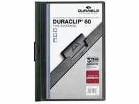 DURABLE DURACLIP Original 60 A4 (220932) petrol/dunkelgrün (25 Stück)