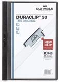 DURABLE Klemmtafel DURABLE Klemmmappen Duraclip 30 schwarz DIN A4 5 St&uuml;ck