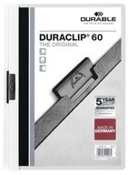 DURABLE Heftklammer Durable 2238-02 Klemmhefter A4 f&uuml;r 60 Blatt, Wei&szlig; - 5 St&uuml;ck