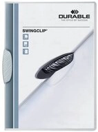 DURABLE Hefter DURABLE 2260 Klemmmappe SWINGCLIP&reg; A4 wei&szlig; - 25er Pack
