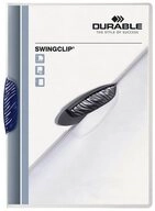 DURABLE Hefter DURABLE 2260 Klemmmappe SWINGCLIP&reg; A4 dunkelblau - 25er Pack