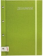 Roth Organisationsmappe Zeugnismappe Metallium Gr&uuml;n, Pr&auml;sentationsmappe...